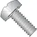 6-32X1/4  Phillips Pan Internal Sems Machine Screw Fully Threaded 18 8 Stainless, Pkg of 5000