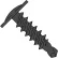 #8 x 3/4 Phillips Modified Truss Head Full Thread Self Drilling Screw Black Phos - Pkg of 5000