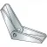 8-32  Toggle Wing Zinc, Pkg of 100