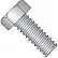 10-24X1  Unslotted Indented Hex Head Machine Screw Full Thrd 18 8 Stainless Steel, Pkg of 2000