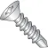 #10 x 3 Phillips Flat Self Drilling Screw Full Thread 410 Stainless Steel - Pkg of 500