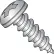 #12 x 2-1/2 Phillips Pan Self Tapping Screw Type A Full Thread 18-8 Stainless Steel - Pkg of 1000