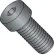1/4-20X5/8 Coarse Thread Low Head Socket Cap Screw Plain, Pkg of 100