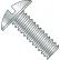 1/4-20X5/8 Slotted Truss Machine Screw Fully Threaded Zinc, Pkg of 3000