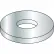 1/4" x 1" Fender Washer - Steel - Zinc - Pkg of 25 Lbs.