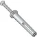 1/4 x 1-1/4 Mushroom Head Hammer Drive Anchor 18-8 Stainless Steel - Pkg of 100