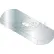 1/4-20 THIN Spot Weld Center Hole Tab Weld Nut Plain, Pkg of 1000