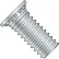 5/16-18 x 1-3/4 Self Clinching Stud Full Thread Hardened Steel Heat - Zinc Bake - Pkg of 500