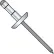 Multi Grip Dome Head Rivet - Black Phosphate - 3/16 x .062-.250 - 5000/ PK