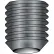 M5-0.8X5  Metric Socket Set Screw Cup Point Imported Plain, Pkg of 100