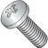10-24 x 7/8 MS51957, NAS-1635 Phillips Pan Mach. Screw Coarse - Full Thread - S/S - Pkg of 1000