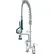 Krowne 18-408L - Royal Series Deck Mount Space Saver Pre-Rinse w/ Add-On Faucet, 8" Spout