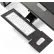 Uncaged Ergonomics KT1-B Adjustable Under Desk Keyboard Tray, Black