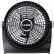 Lasko 507 10" Breeze Machine Pivoting Table Fan, 2-Speed, 110V, Black