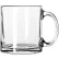 Libbey Glass 5213 - Glass Mug Coffee 13 Oz., Clear, 12 Pack