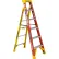 Werner 6' Fiberglass Leansafe Ladder w/ Plastic Tool Tray, 300 lb. Cap - L6206