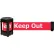 Tensabarrier® Replacement Cassette, "Danger Keep Out", 13' Red Belt