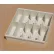 Fenco Plastic Cash Tray P-41 - 10 Currency Compartments 15"W x 15"D x 3-5/16"H Champagne