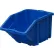 Shuter® Ultra Storage Bin, 16-3/16"L x 25"W x 13-1/8"H, Blue, Polypropylene