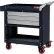 Shuter® Steel Utility Cart, w/3 Higher Drawers, 800 lb. Cap, 34-3/8"W x 19-2/3"D x 34-2/3"H