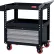 Shuter® Steel Utility Cart, w/3 Lower Drawers, 800 lb. Cap, 34-3/8"W x 19-2/3"D x 34-2/3"H