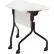 Interion® Mobile Nesting Desk, 30-1/8"W x 20"D x 29-1/8"H, White