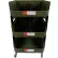 Shuter® 3-Tier Rolling Tool Cart, 275 lb. Capacity, 16-1/2"W x 14-13/16"D x 30-1/8"H, Green
