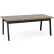 Lesro Newport Reception Coffee Table, 40"L x 40"W x 16"H, Black Frame, Sarum Twill