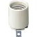 Leviton 3152-F Medium Base, One-Piece, Keyless, Incandescent Lampholder - Pkg Qty 10
