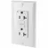 Leviton GFNT2-W 20A SmartlockPro Self-Test GFCI Duplex Recpt, Ind Light, Wire Leads, White