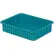 LEWISBins Divider Box, 22-3/8"L x 17-3/8"W x 5"H, Light Blue, Polyethylene - Pkg Qty 4