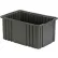 LEWISBins Divider Box, 16-1/2"L x 10-7/8"W x 8"H, Gray, Polyethylene - Pkg Qty 6