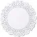 Hoffmaster HFM 500239 - Cambridge Lace Doilies, Round, 12", White, 1000 ct