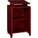 Regency Mobile Podium / Lectern in Mahogany Finish