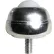 Ashland Ball Transfer, Stud Style 1/4-20 Thd, 1" Dia. Nylon Ball, Carbon Steel Housing, 75 lb. Cap.