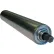 Ashland SG 2-1/2" Dia. Galvanized Steel Replacement Roller, 20" BF, 11/16" Hex Plain Steel Shaft