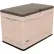Lifetime 60103 Outdoor Deck Storage Box 80 Gallon, Sand w/Brown Lid