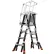Little Giant Fiberglass Compact Safety Cage Ladder, 4-6' Type 1AA - 19504