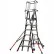 Little Giant Fiberglass Compact Safety Cage Ladder, 6-10' Type 1AA - 19506-244