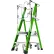 Little Giant® Safety Cage Platform Ladder w/ Wheels, 2' Type IAA, 2 Step, 375 lb. Capacity
