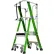 Little Giant® Safety Cage Platform Ladder w/ Wheels, 2' Type IAA, 2 Step, 375 lb. Capacity