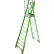 Little Giant® Safety Cage Platform Ladder w/ Wheels, 10' Type IA, 10 Step, 300 lb. Capacity