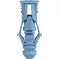 L.H.Dottie® Triple Grip Plastic Anchor, #10, Blue, 50 Pack