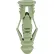 L.H.Dottie® Triple Grip Plastic Anchor, #12, Green, 50 Pack