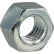 L.H.Dottie® Hex Nut, Grade 5, Carbon Steel, 3/8"-16, 50 Pack