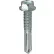 L.H.Dottie® Self Drilling Screw, Tek 5 Hex Washer Head, #12 x 1-1/2"L, 100 Pack