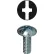 L.H.Dottie® Truss Head Machine Screw Kit, Phillips/Slotted, #6-32, Assorted, 370 Pieces