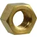 L.H.Dottie® Hex Nut, Solid Brass, 1/4"-20, 100 Pack