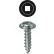 L.H.Dottie® K-Lath Metal Piercing Screw, Square/Wafer, #8 x 1", Tuff 400 Pack