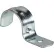 L.H.Dottie® Medium Weight One Hole Pipe Strap, Carbon Steel, 14 Gauge, 1", 100 Pack